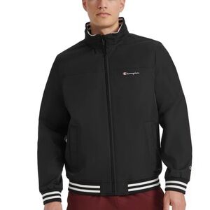 Champion Men's Black Bomber Jacket. Sz.M
